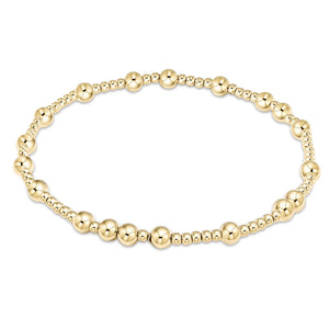 enewton Extends - Hope Unwritten 4mm Bead Bracelet - Gold
