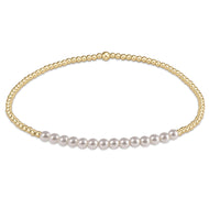 enewton Gold Bliss Pearl 3mm Bracelet