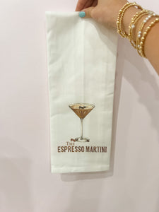 The Espresso Martini Tea Towel