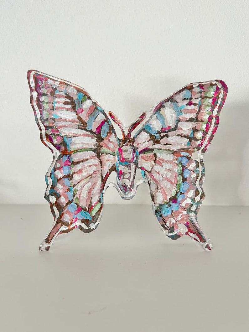 Chelsea McShane Butterfly I Acrylic Block