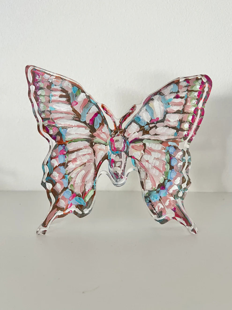 Chelsea McShane Butterfly I Acrylic Block