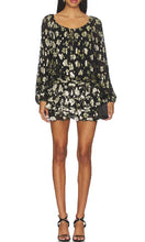 Load image into Gallery viewer, Amanda Uprichard Dallas Romper | Black Gold