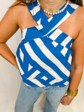 Load image into Gallery viewer, Aylaya Cancun Top | Marine Stripe