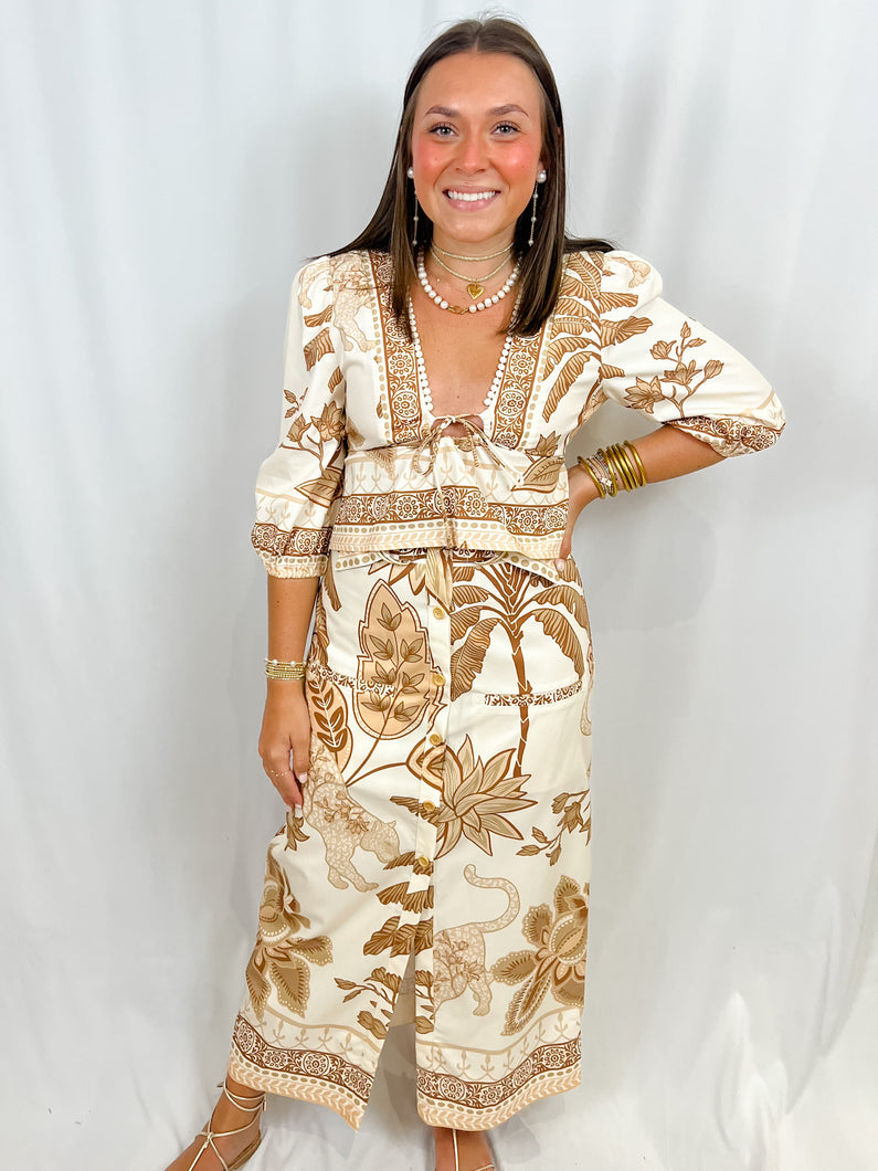 Aylaya Cairo Skirt | Jungle Dazzle