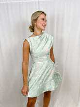 Load image into Gallery viewer, Elliatt Cecily A Line Mini Dress | Sage