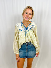 Load image into Gallery viewer, Victoria Dunn Birdie Blouse | Cedar Garden