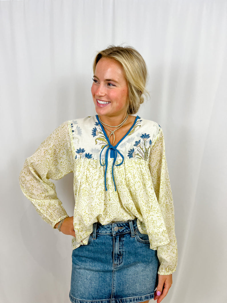 Victoria Dunn Birdie Blouse | Cedar Garden