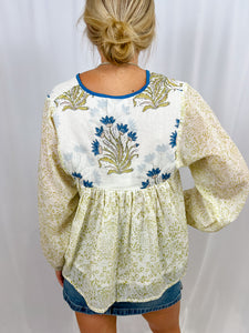 Victoria Dunn Birdie Blouse | Cedar Garden