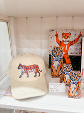Load image into Gallery viewer, Chelsea McShane Purple &amp; Orange Tiger Hat