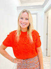 Load image into Gallery viewer, Sincerely Ours Selfie Sweater | Orange