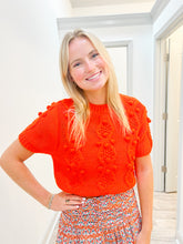 Load image into Gallery viewer, Sincerely Ours Selfie Sweater | Orange