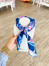 Load image into Gallery viewer, Briton Court Scarf | Purple &amp; Navy