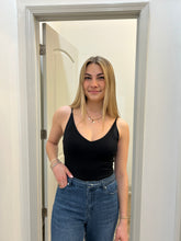 Load image into Gallery viewer, Varen Signature Second Skin Strap Bodysuit | Black