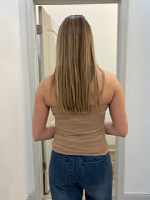 Load image into Gallery viewer, Perla Signature Second Skin Adjustable Strap Top | Almond