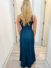 Load image into Gallery viewer, Peixoto Soleil Maxi Dress | All Day Chambray