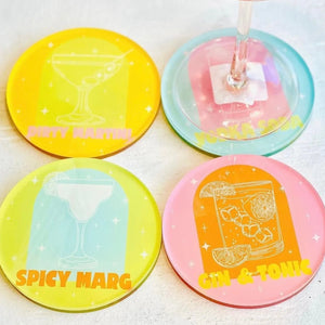 Tart by Taylor Bottoms Up Coasters