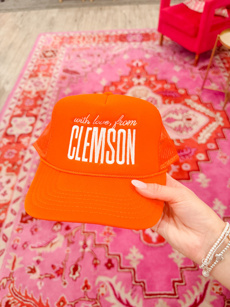 With Love, From Clemson Trucker Hat