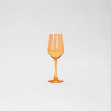 Load image into Gallery viewer, GlassHauseCo Colored Wines Glass| Creamsicle Orange