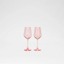 Load image into Gallery viewer, GlassHauseCo Colored Wines Glass | Tickle Me Pink