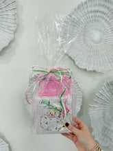 Load image into Gallery viewer, Pink Santa Napkin Gift Set