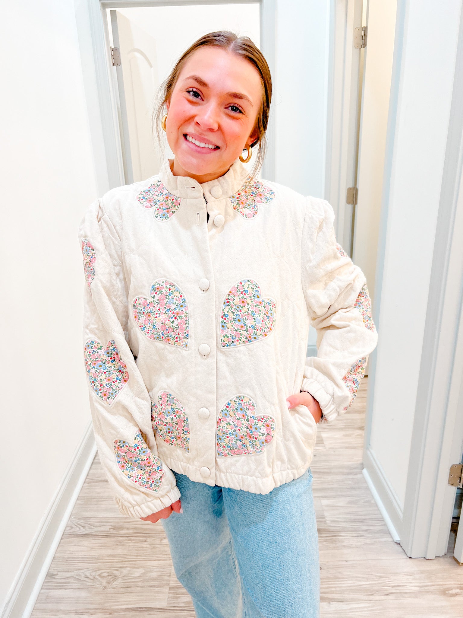 Vintage Floral outlet Jacket