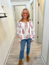Load image into Gallery viewer, Amelia Blouse | Camelia Charm