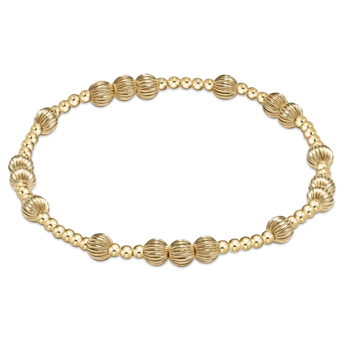 enewton Hope Unwritten Dignity 5mm Beaded Bracelet - Gold