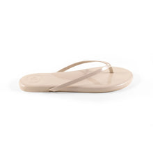 Load image into Gallery viewer, Soleil Sea Indie Classic Thin Strap Sandal | Buff Patent