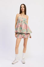 Load image into Gallery viewer, Jacquie the Label Gigi Babydoll Top | Pink Ivory Sage