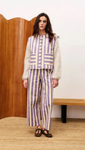 Load image into Gallery viewer, FRNCH Austen Pant | Lilac Stripe