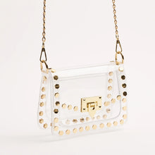 Load image into Gallery viewer, Jackie in Hexagon Clear Crossbody