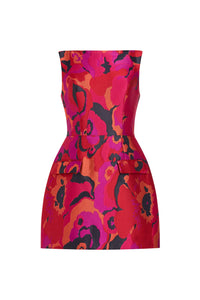 Amanda Uprichard Banco Dress | Pink Multi