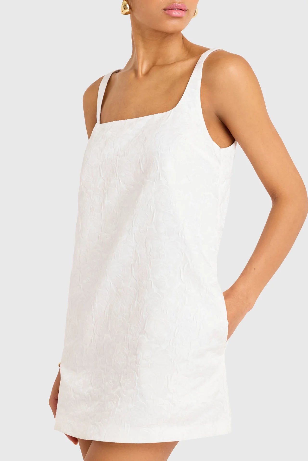 Amanda Uprichard Rinaldi Dress | White – The Fizz Boutique