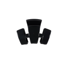 Load image into Gallery viewer, Teleties Classic Jet Black Petite Claw Clip