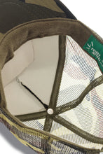Load image into Gallery viewer, Friday Feelin&#39; Support Day Drinking Trucker Hat in Camo