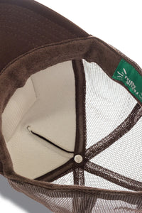 Friday Feelin' Howdy Trucker Hat in Brown