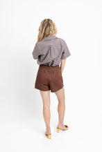 Load image into Gallery viewer, Karlie Brown Denim Wrap Skort