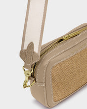 Load image into Gallery viewer, Katie Loxton Avery Raffia Small Crossbody Bag | Natural