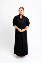 Load image into Gallery viewer, Karlie Ruffle Neck Maxi Dress