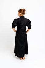 Load image into Gallery viewer, Karlie Ruffle Neck Maxi Dress