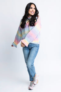 Karlie Pastel Hoodie Sweater