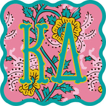 Load image into Gallery viewer, Sorority Block Print Acrylic Coasters