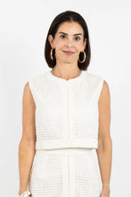 Load image into Gallery viewer, Garland Emmy Sleeveless Top | White Cut Out Lace