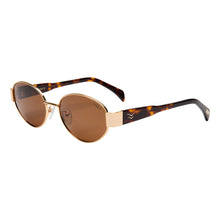 Load image into Gallery viewer, Lennox Sunglasses | Gold/Brown