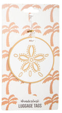 Load image into Gallery viewer, Sand Dollar Silicone Luggage Tag