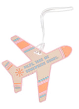 Load image into Gallery viewer, Sunny Plane Silicone Luggage Tag
