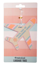 Load image into Gallery viewer, Sunny Plane Silicone Luggage Tag
