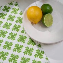 Load image into Gallery viewer, Laura Park Brushstrokes Green Tea Towel