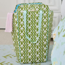 Load image into Gallery viewer, Laura Park Petite Frond Green Laundry Bag