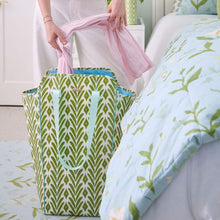 Load image into Gallery viewer, Laura Park Petite Frond Green Laundry Bag